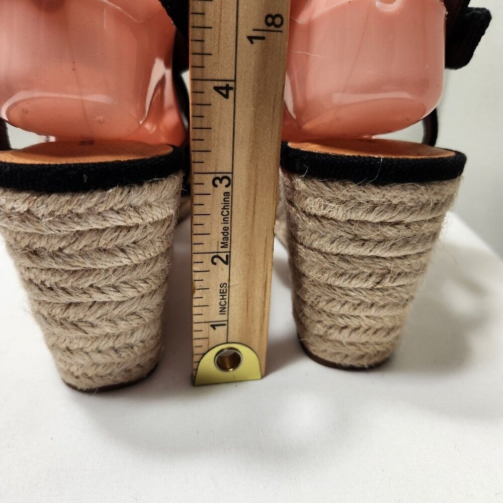 Lucky Brand Wedges Women Mytila Espadrille Wedge Sandals  Size 9.5 M Black 5 - Picture 11 of 11